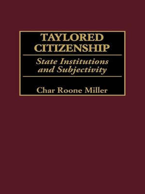 cover image of Taylored Citizenship